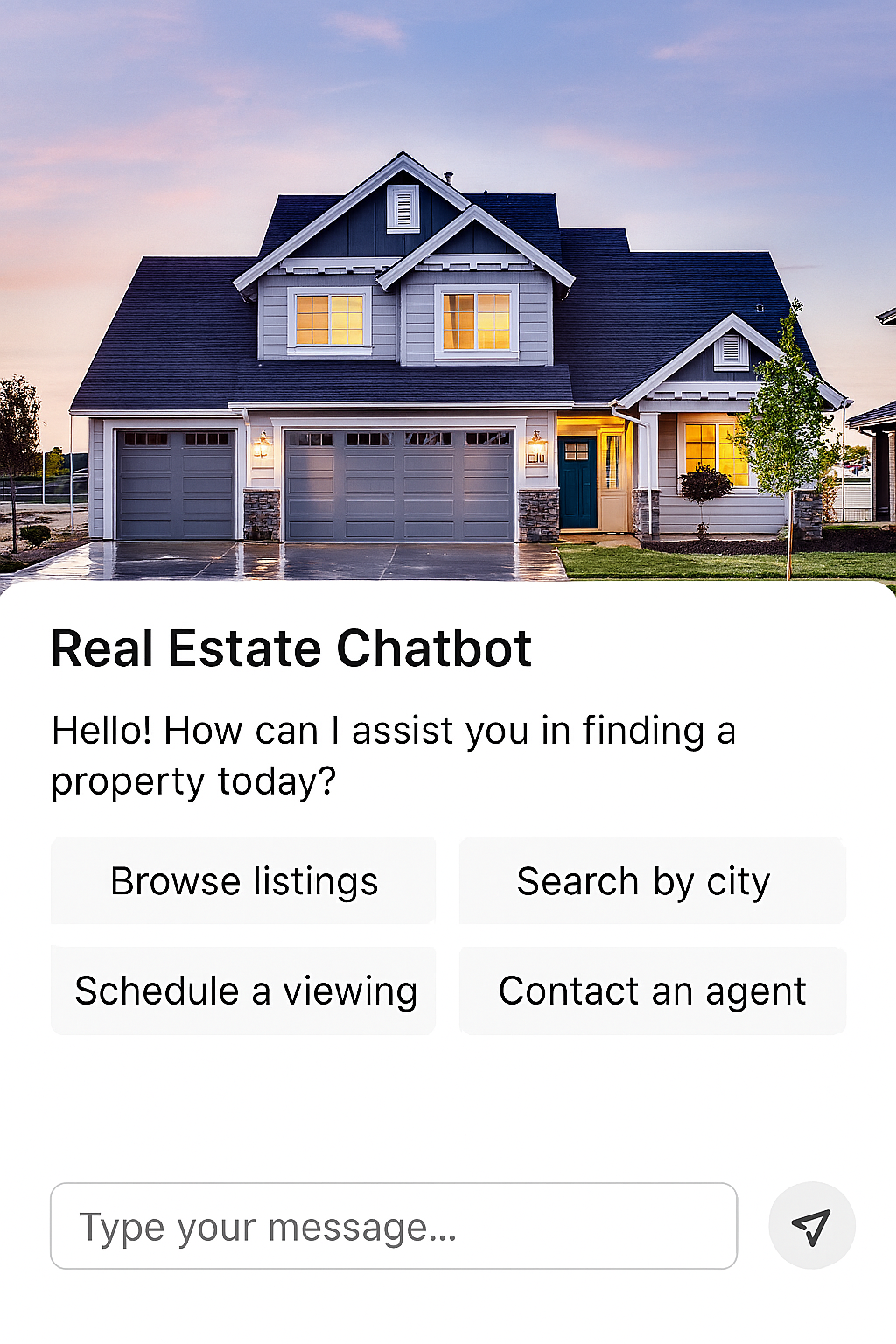KI Chatbot für Immobilienunternehmen